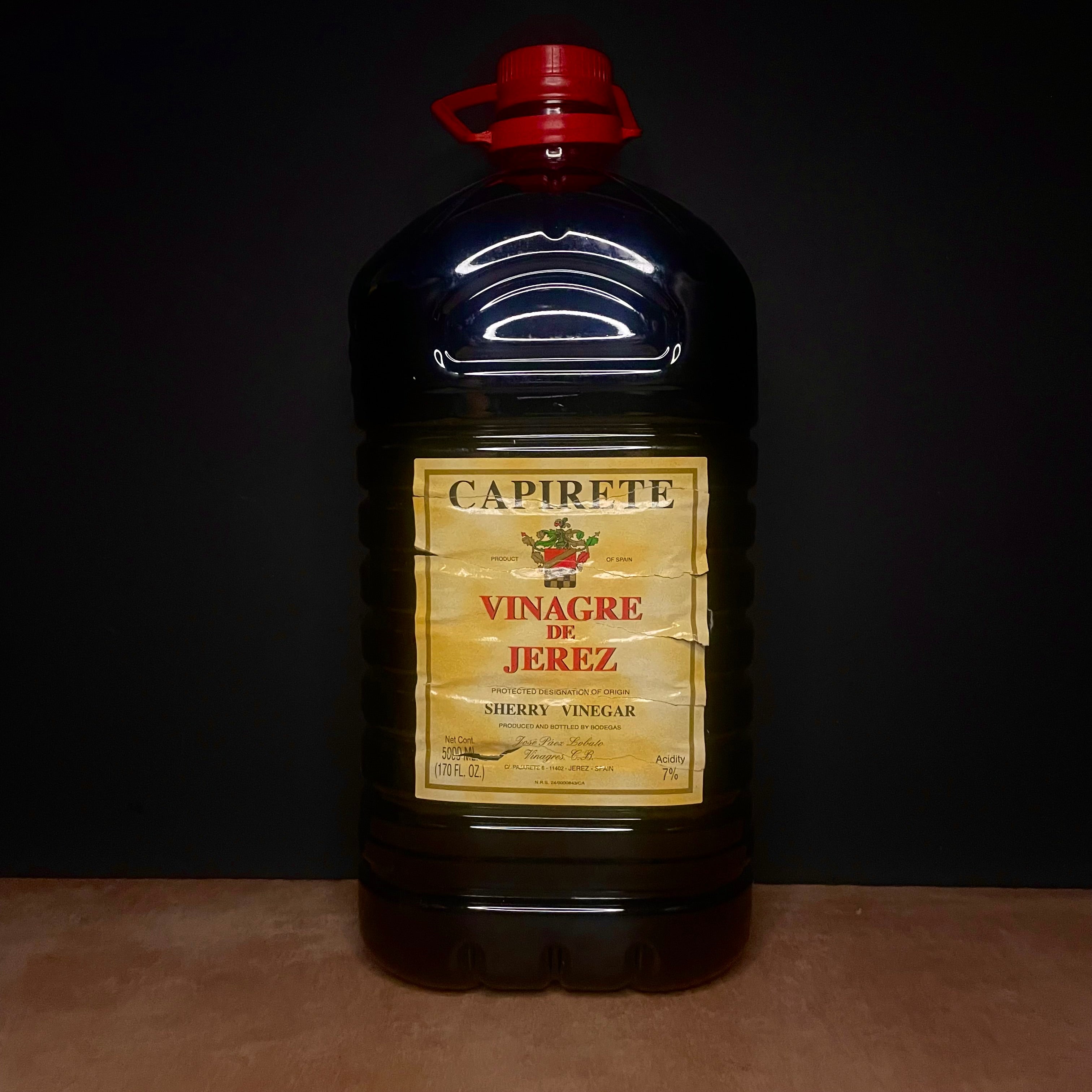 5ltr Sherry Vinegar.Capirete.4years Olives&Oils(O&O)